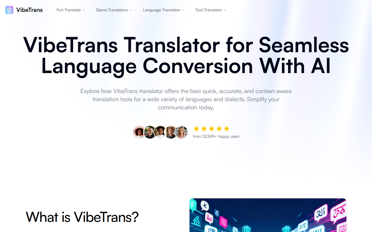 VibeTrans screenshot