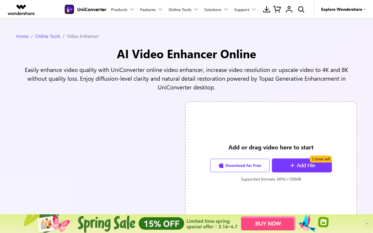 Wondershare screenshot