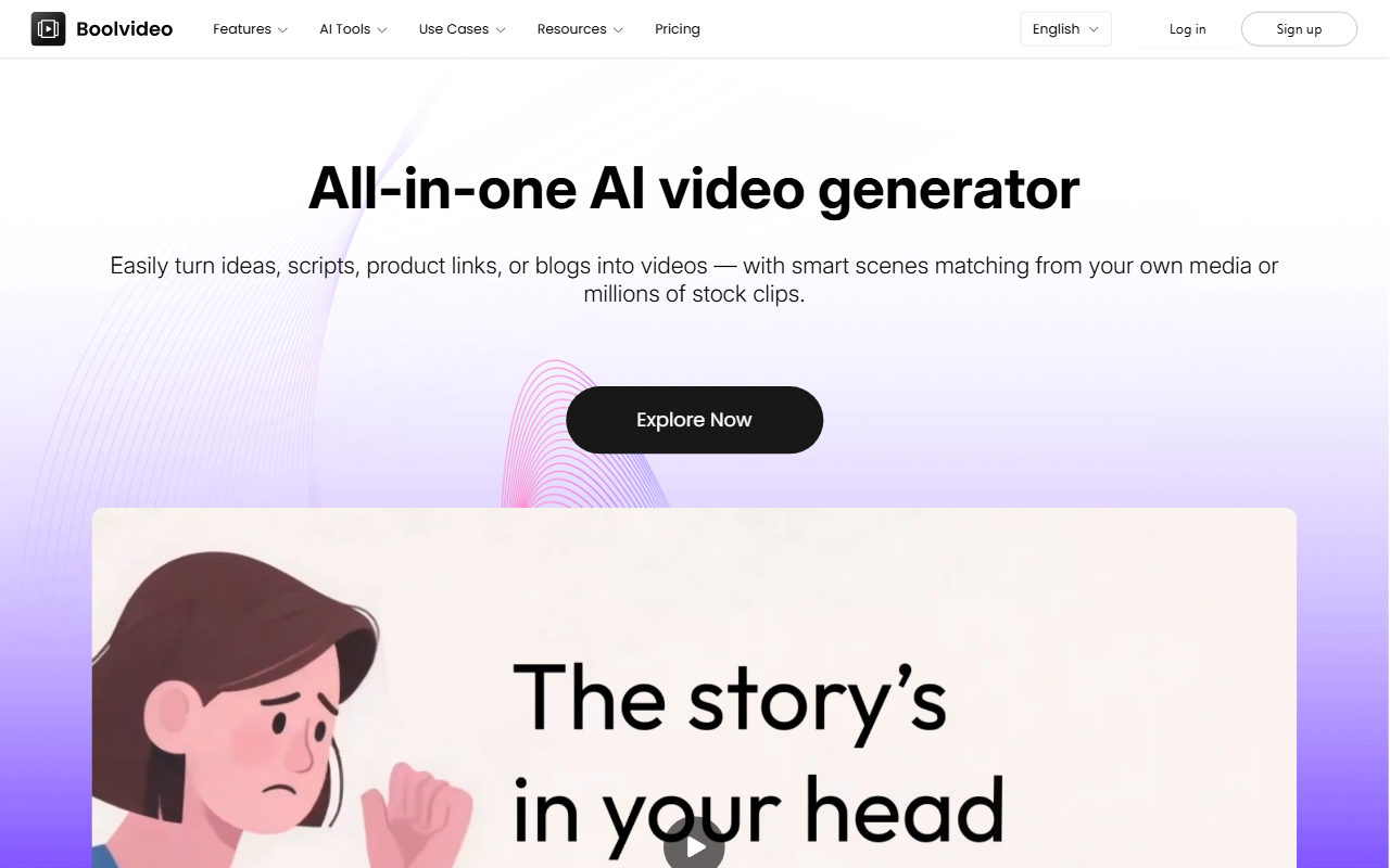 Boolvideo screenshot