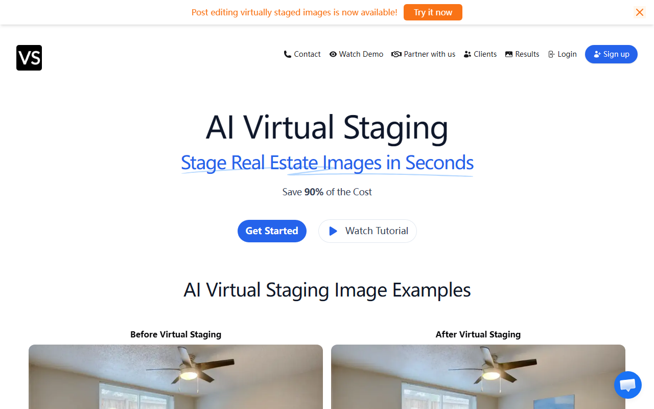 VirtualStaging.art screenshot