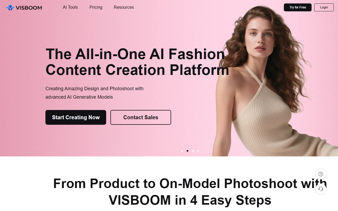 Visboom screenshot