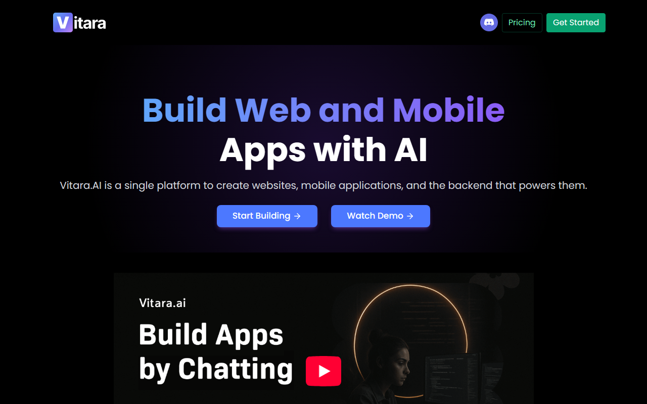 Vitara AI screenshot