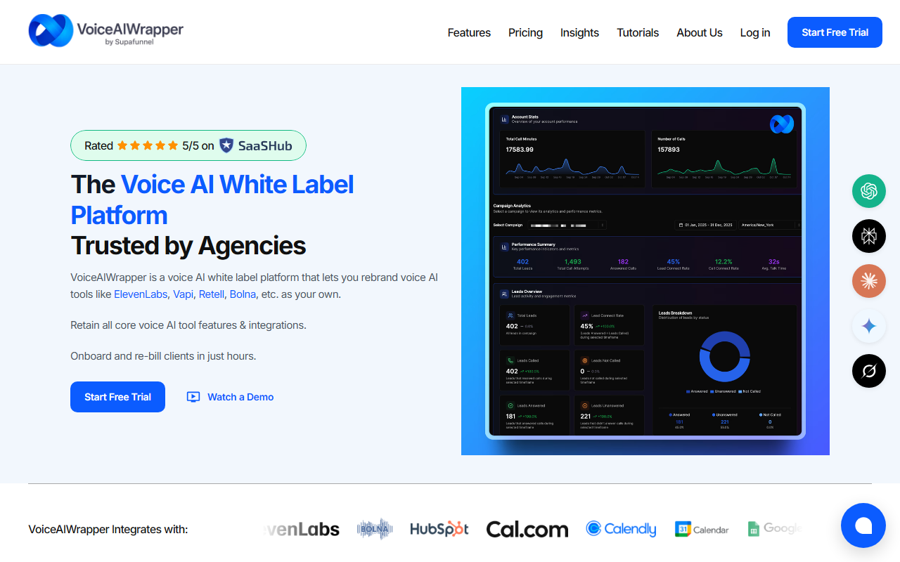 VoiceAIWrapper screenshot