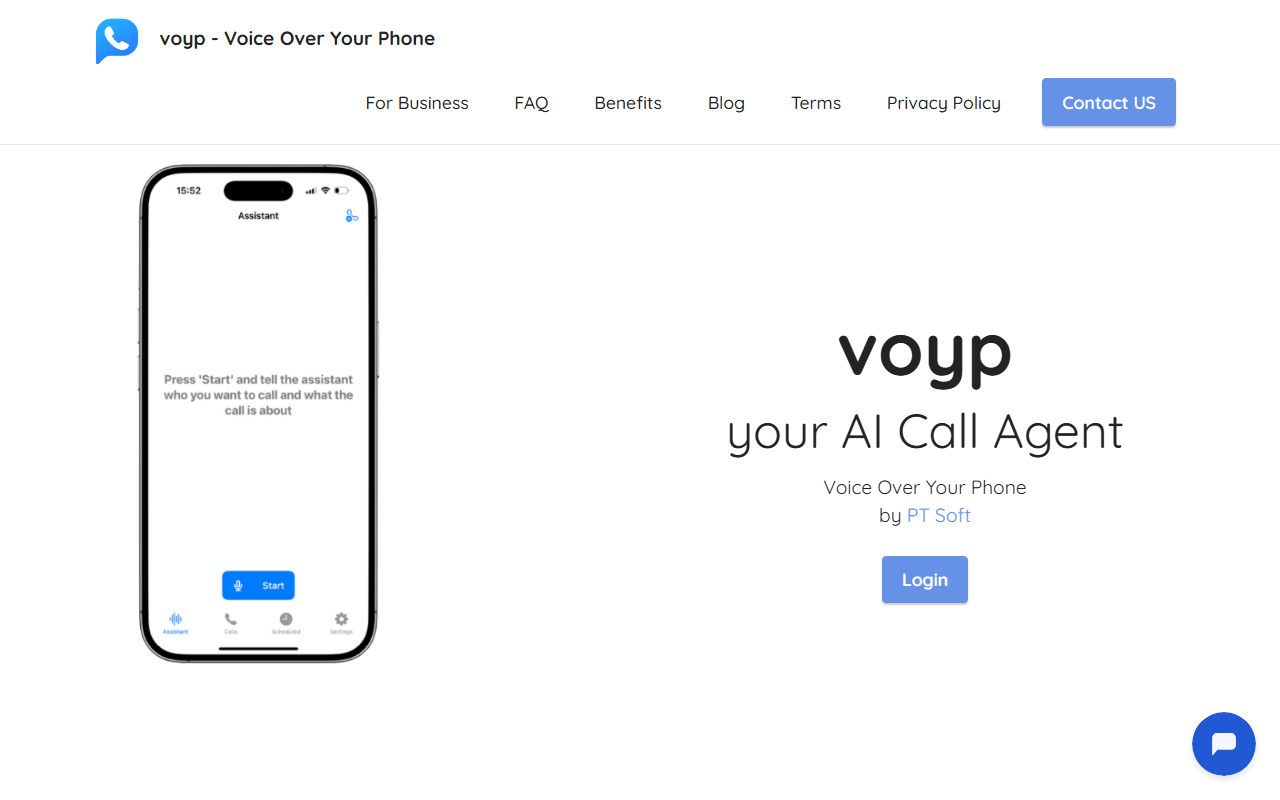 Voyp screenshot