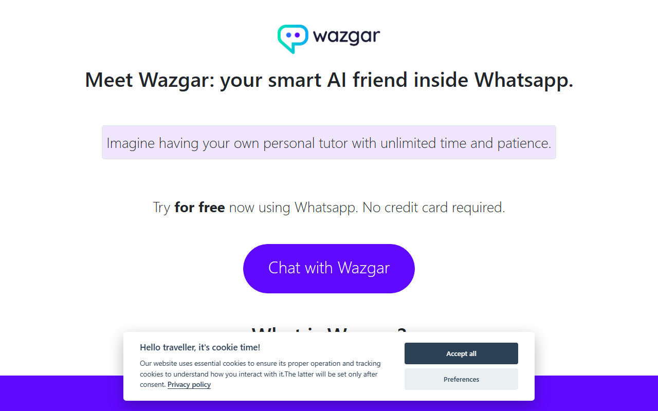Wazgar screenshot