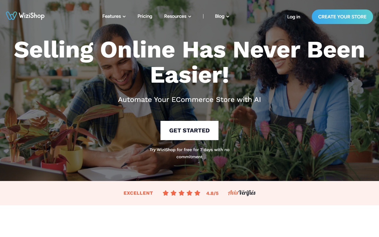 WiziShop screenshot