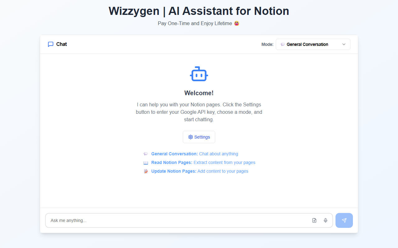 Wizzygen screenshot