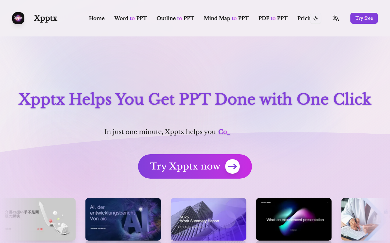 Xpptx screenshot