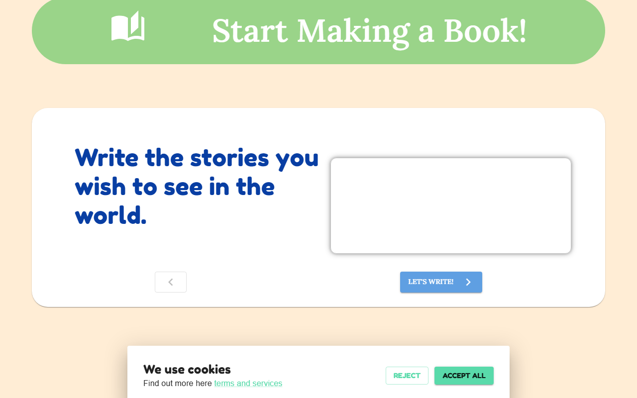 Your Own Story Book screenshot