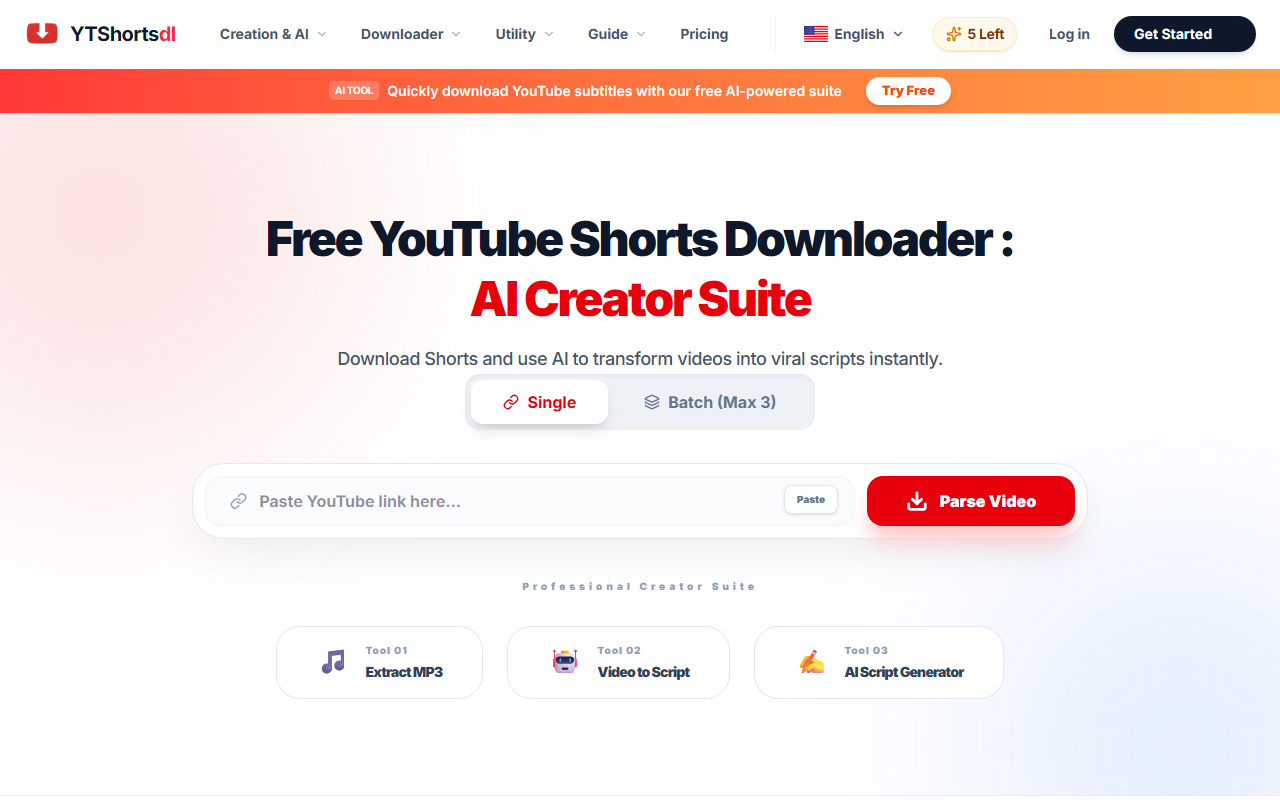 YTShortsDL screenshot