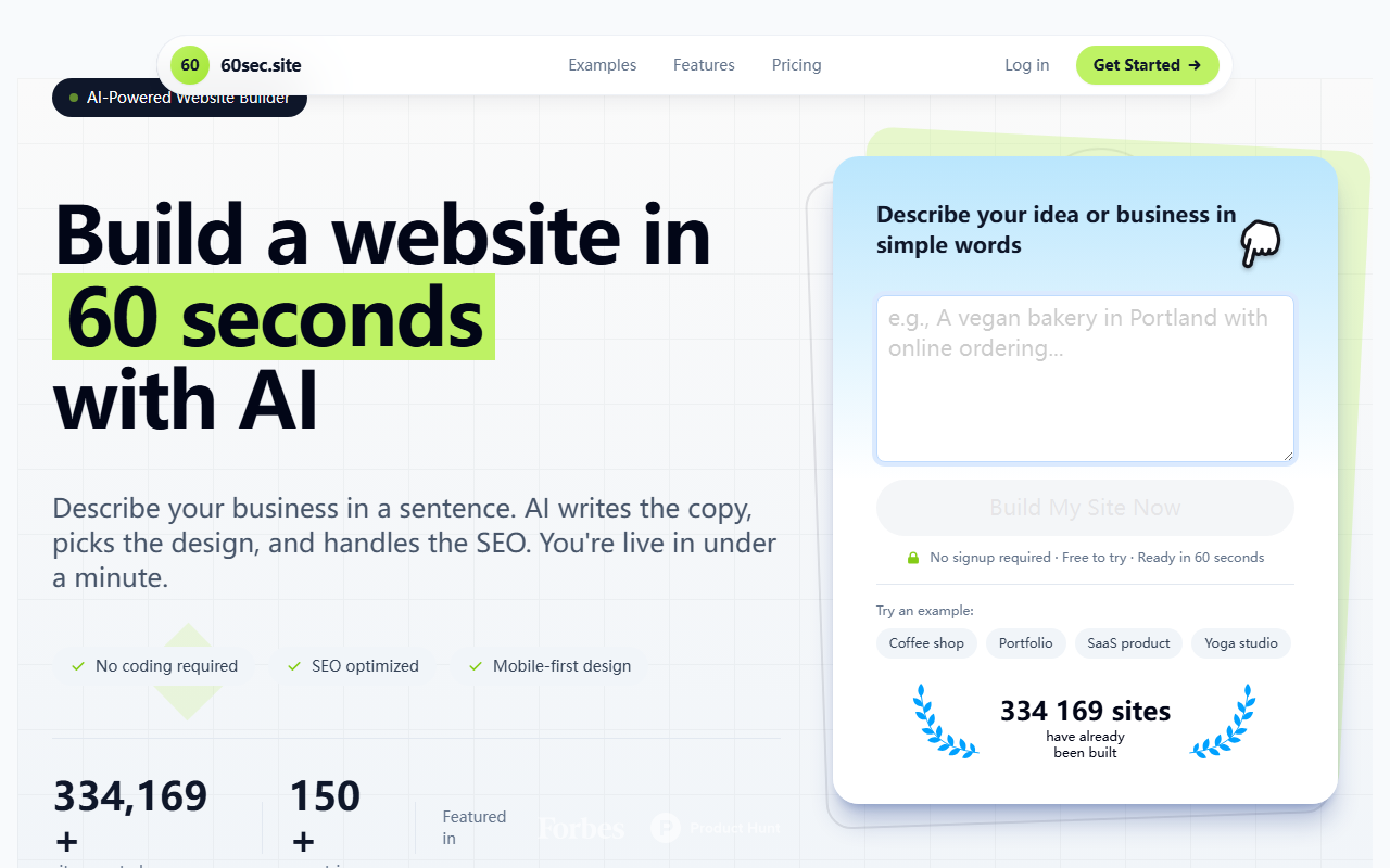 60sec.site screenshot
