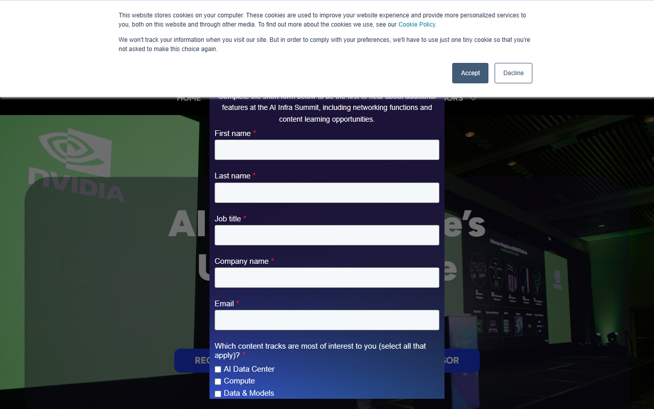 AI Infra Summit screenshot