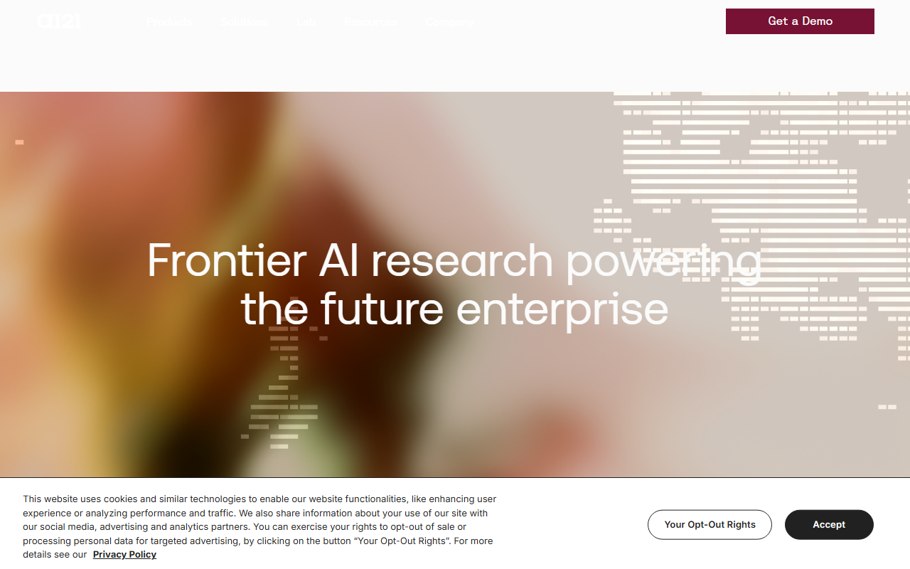 AI21 screenshot