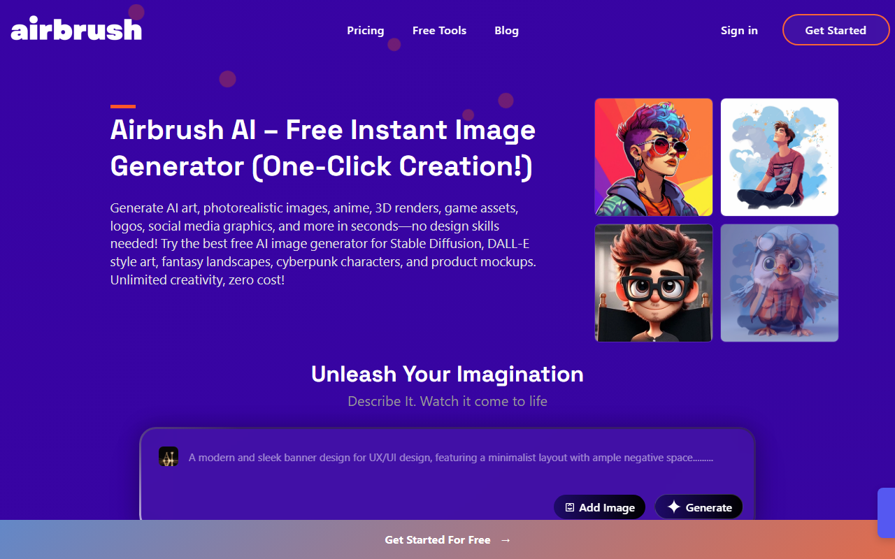 Airbrush screenshot