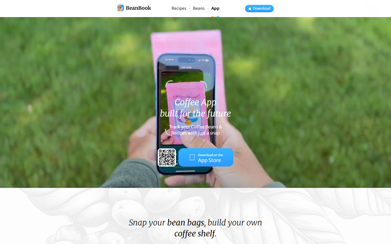 BeanBook screenshot