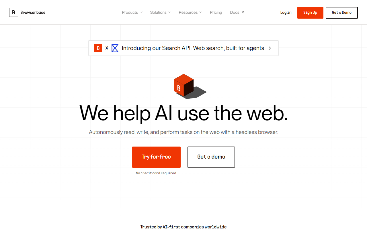Browserbase screenshot