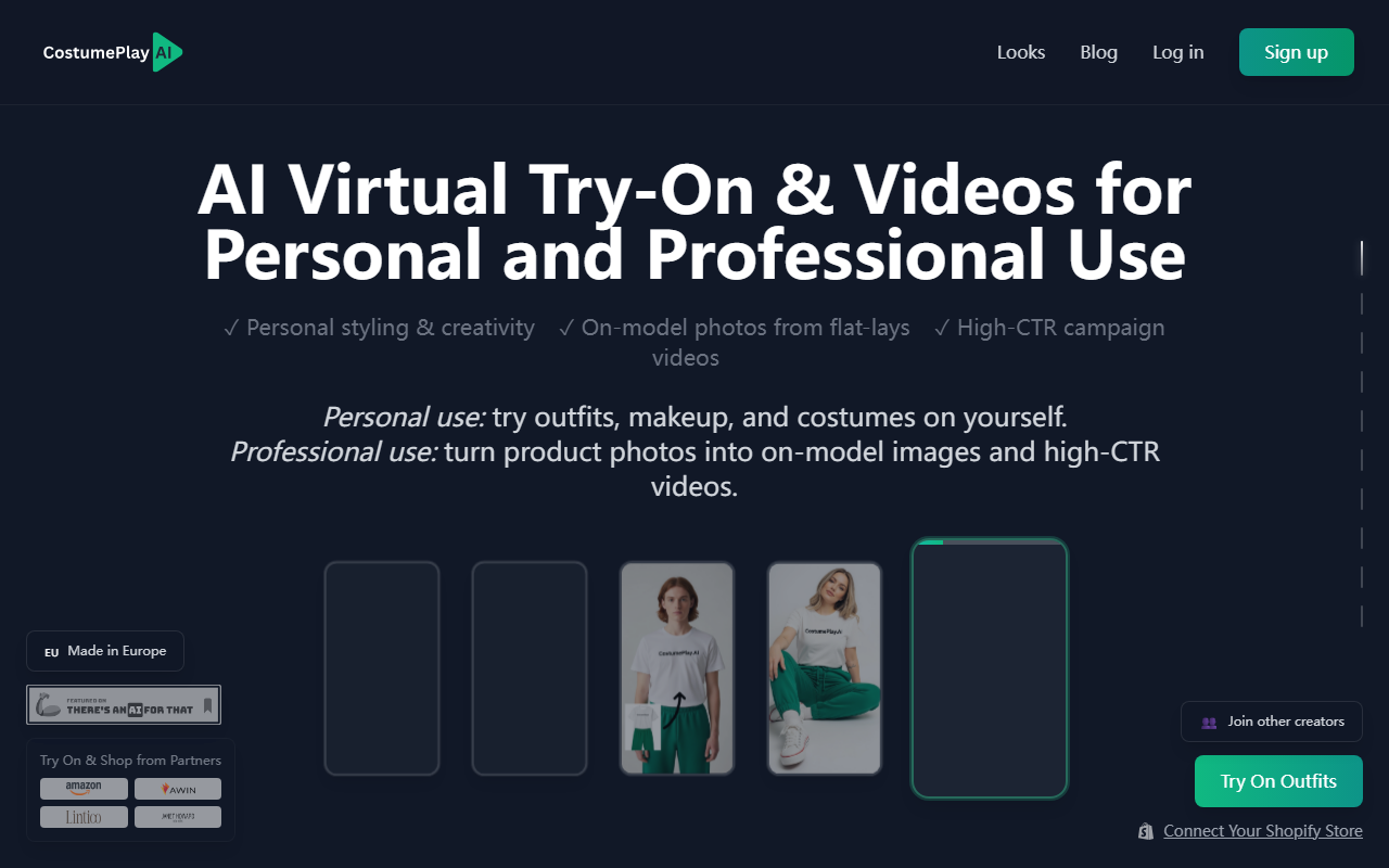 CostumePlay AI screenshot