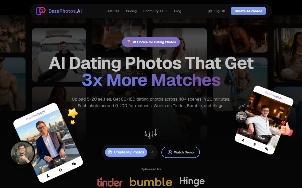 DatePhotos.ai screenshot