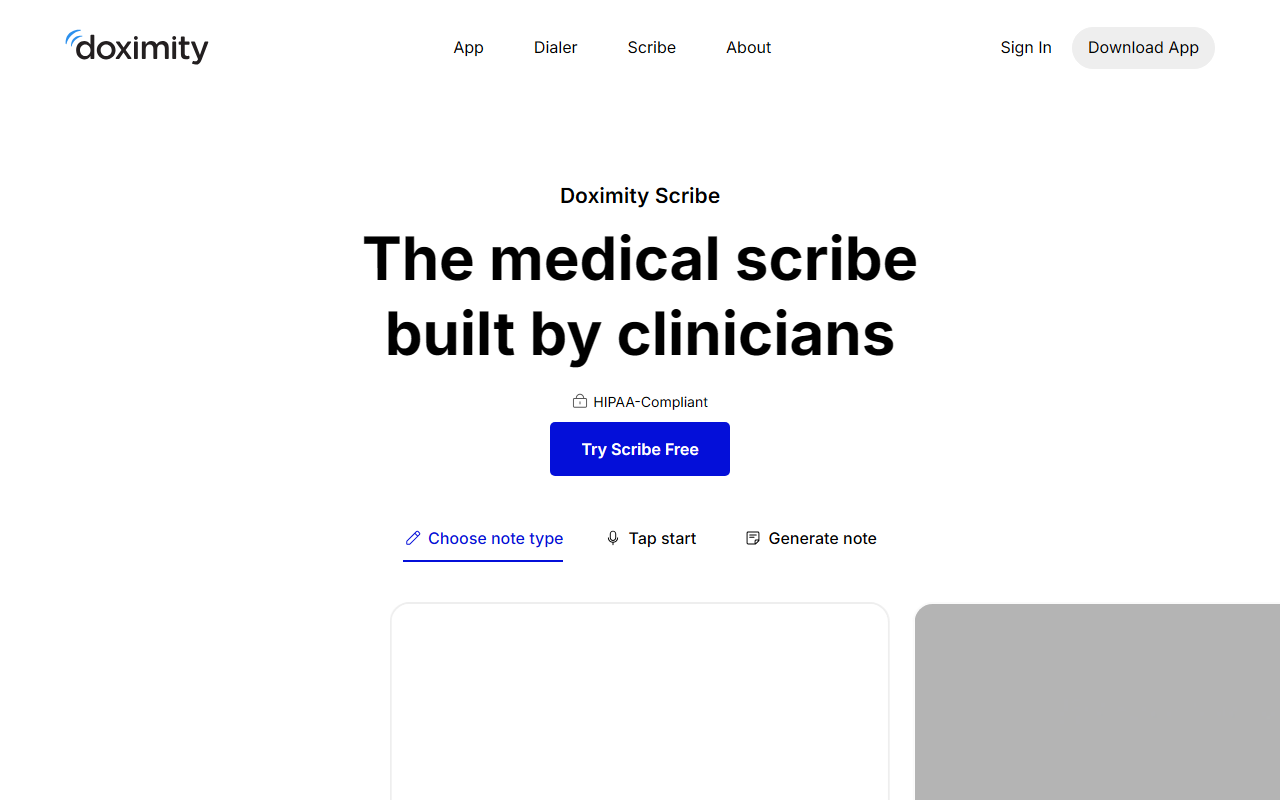 Doximity screenshot