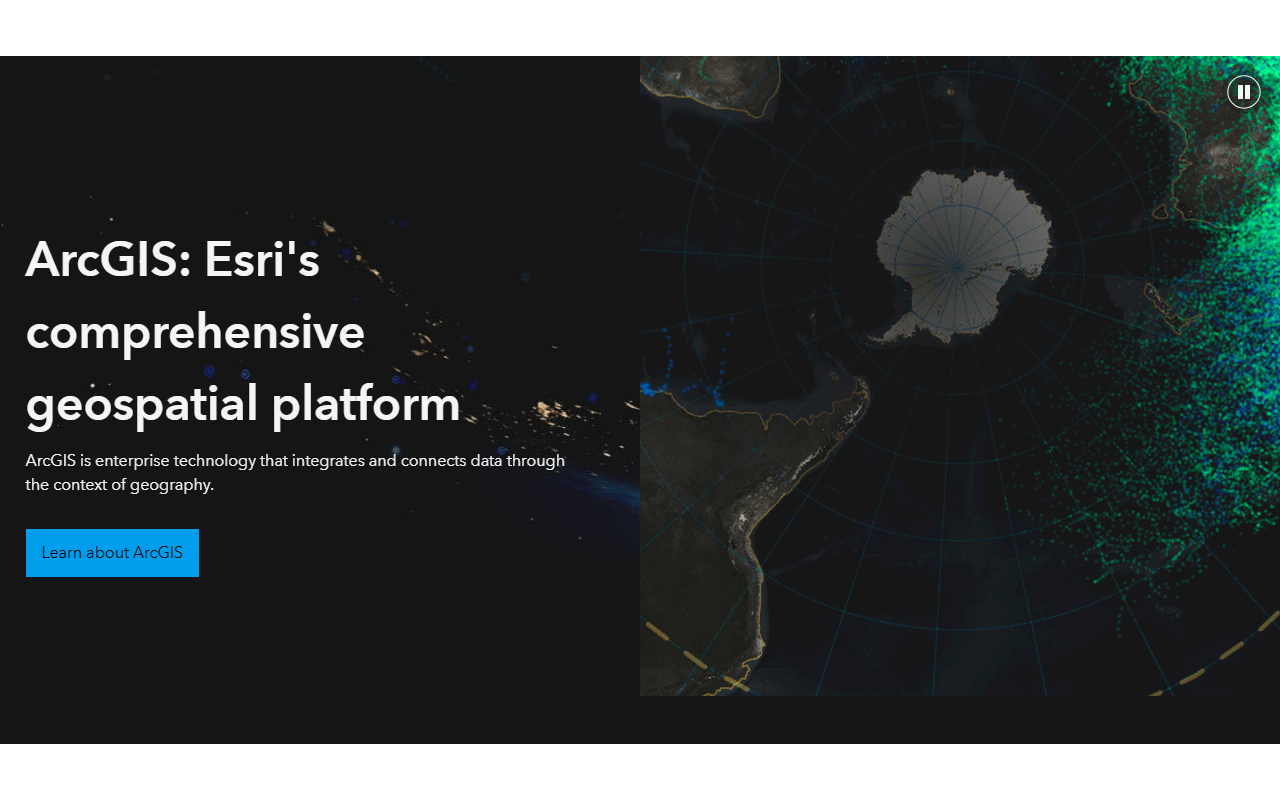Esri screenshot