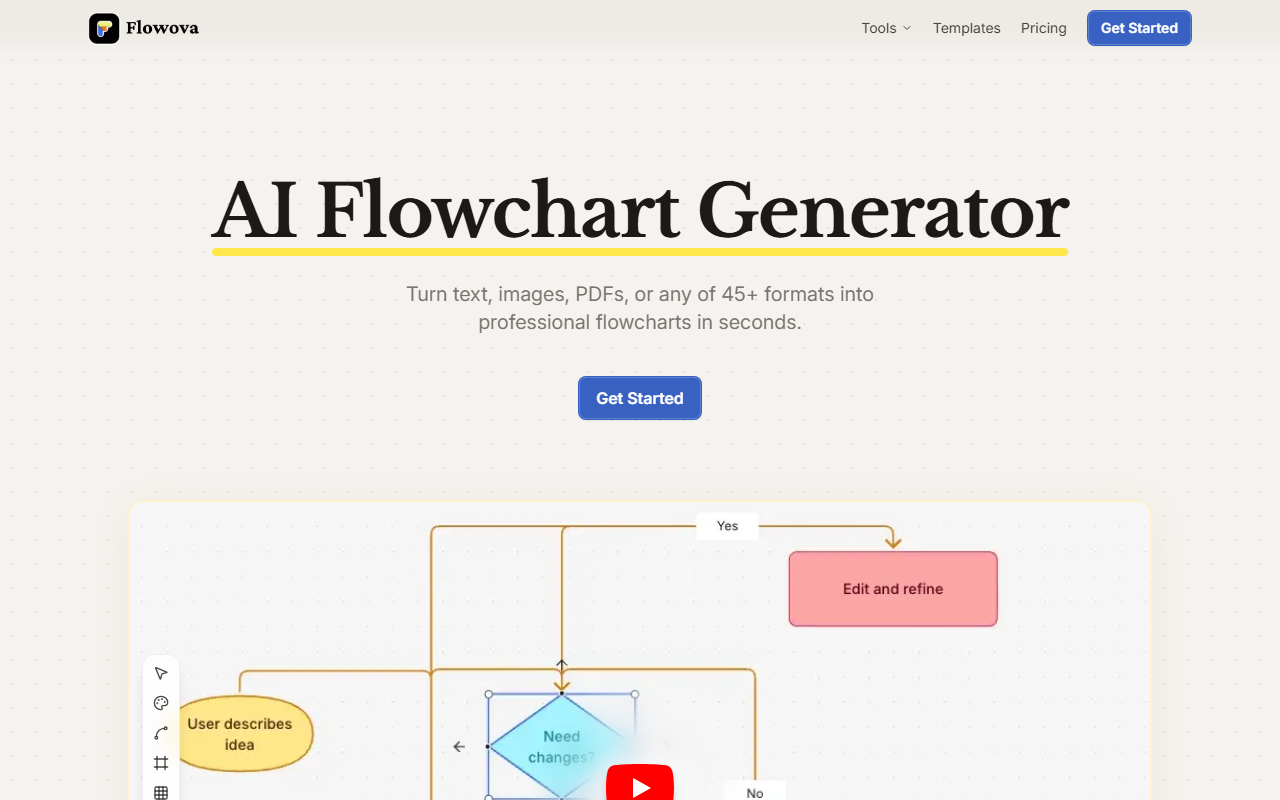 Flowova screenshot