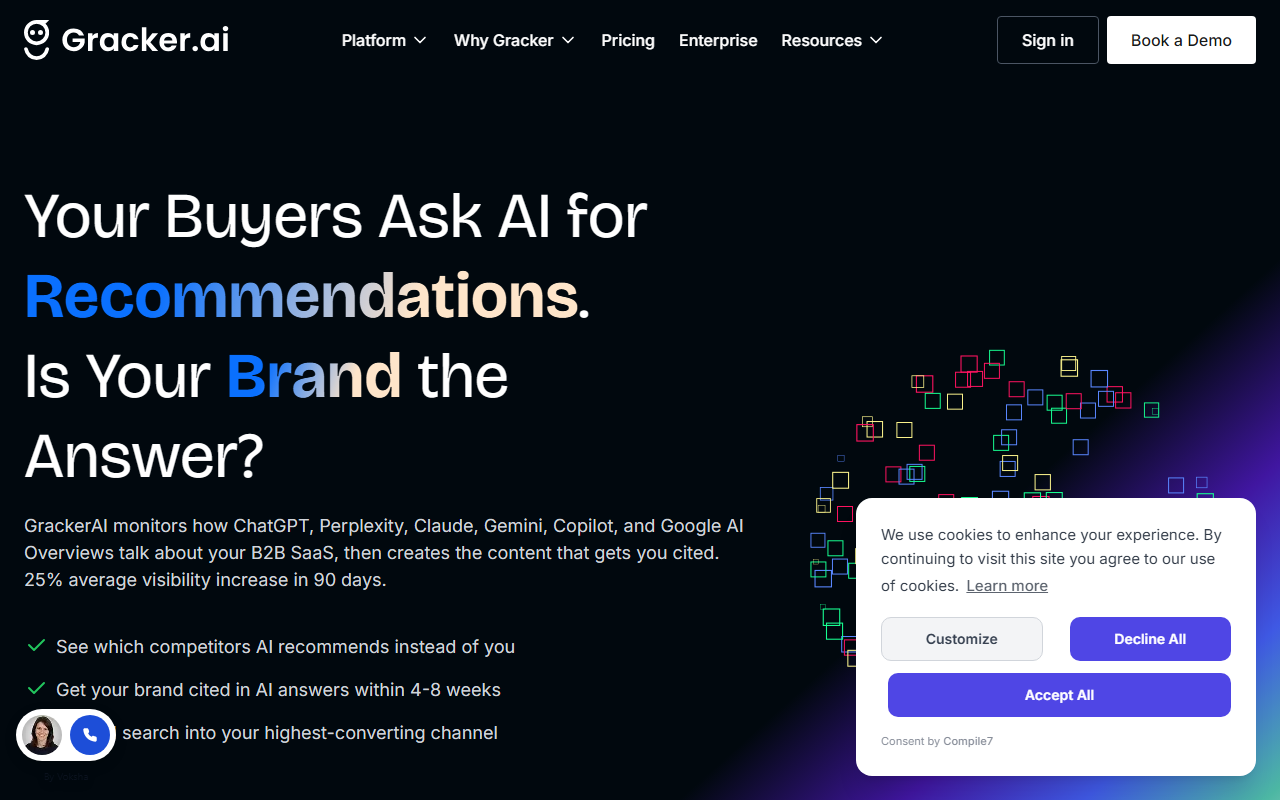 GrackerAI screenshot