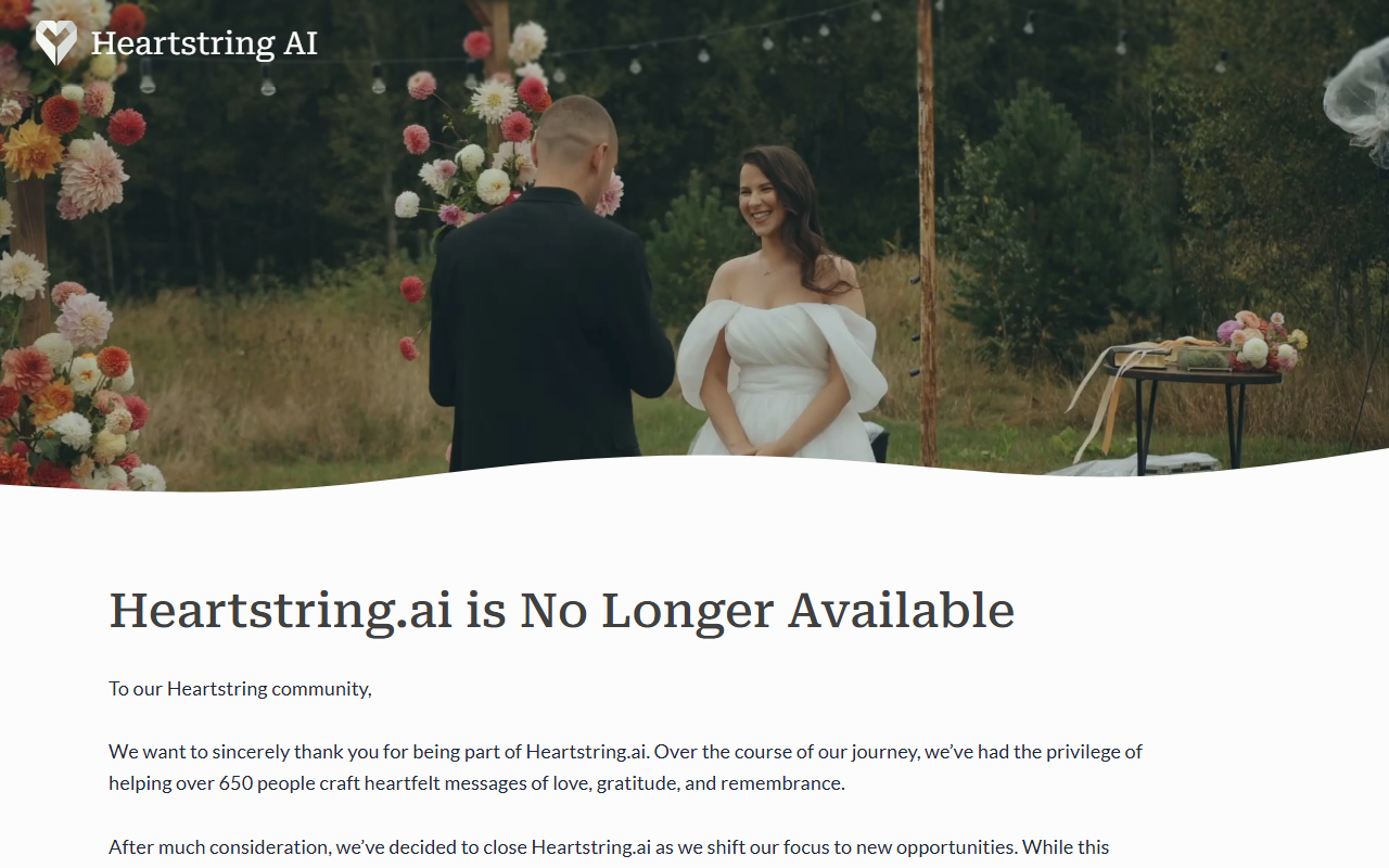 Heartstring AI screenshot