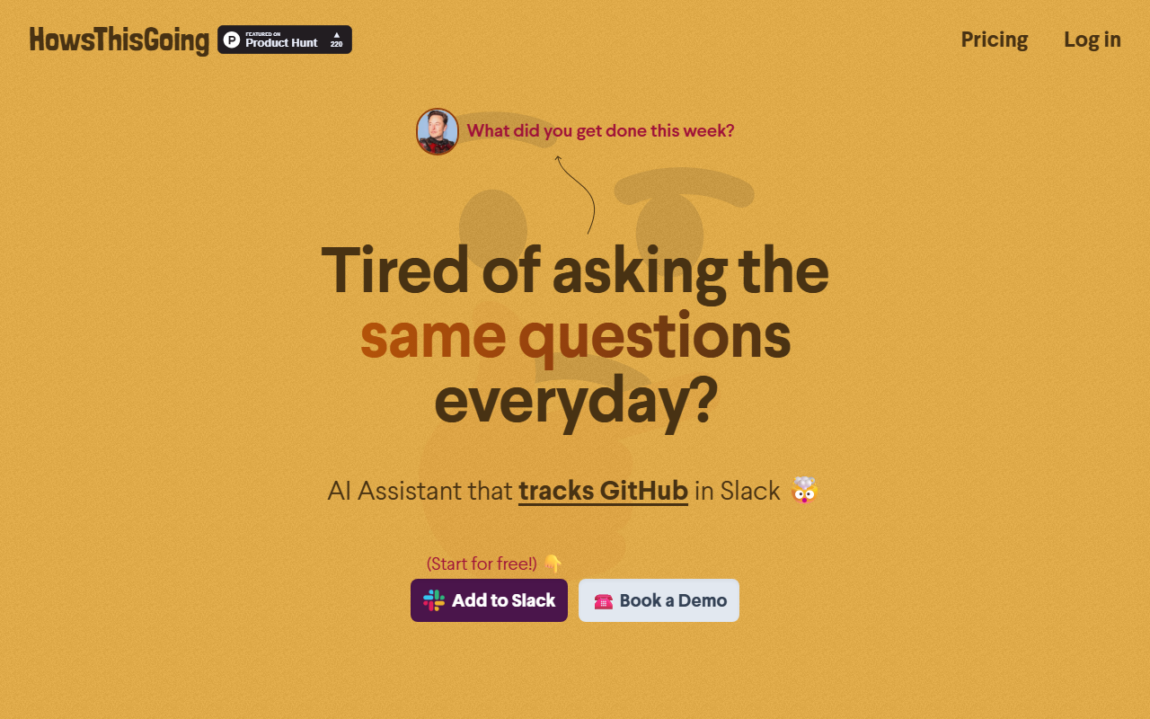 HowsThisGoing screenshot