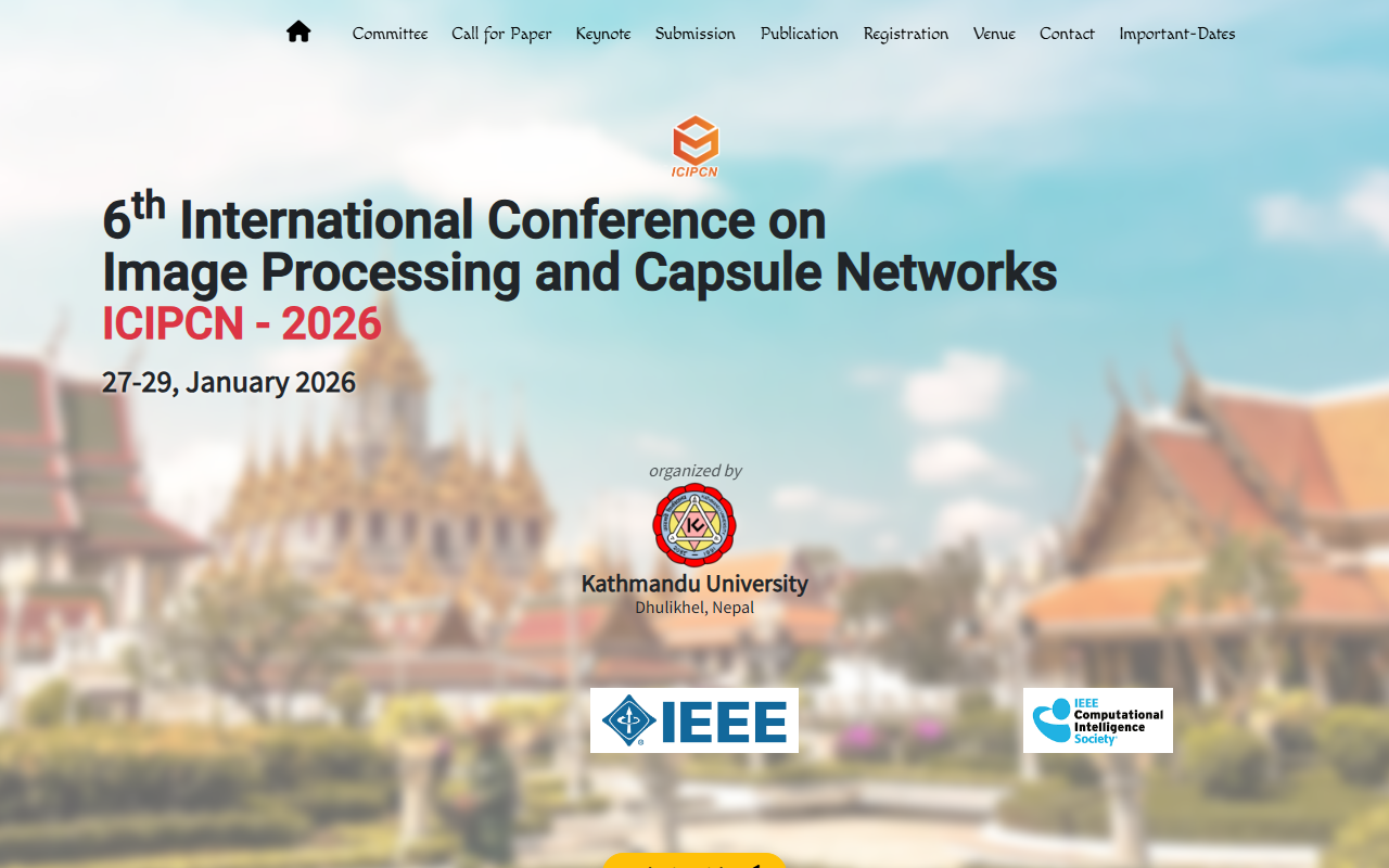 ICIPCN screenshot