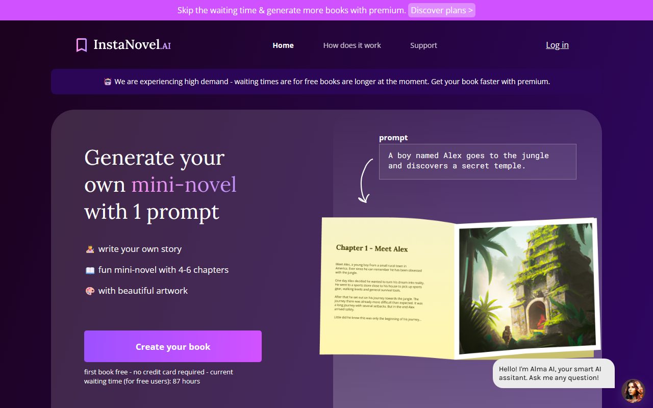 InstaNovel screenshot