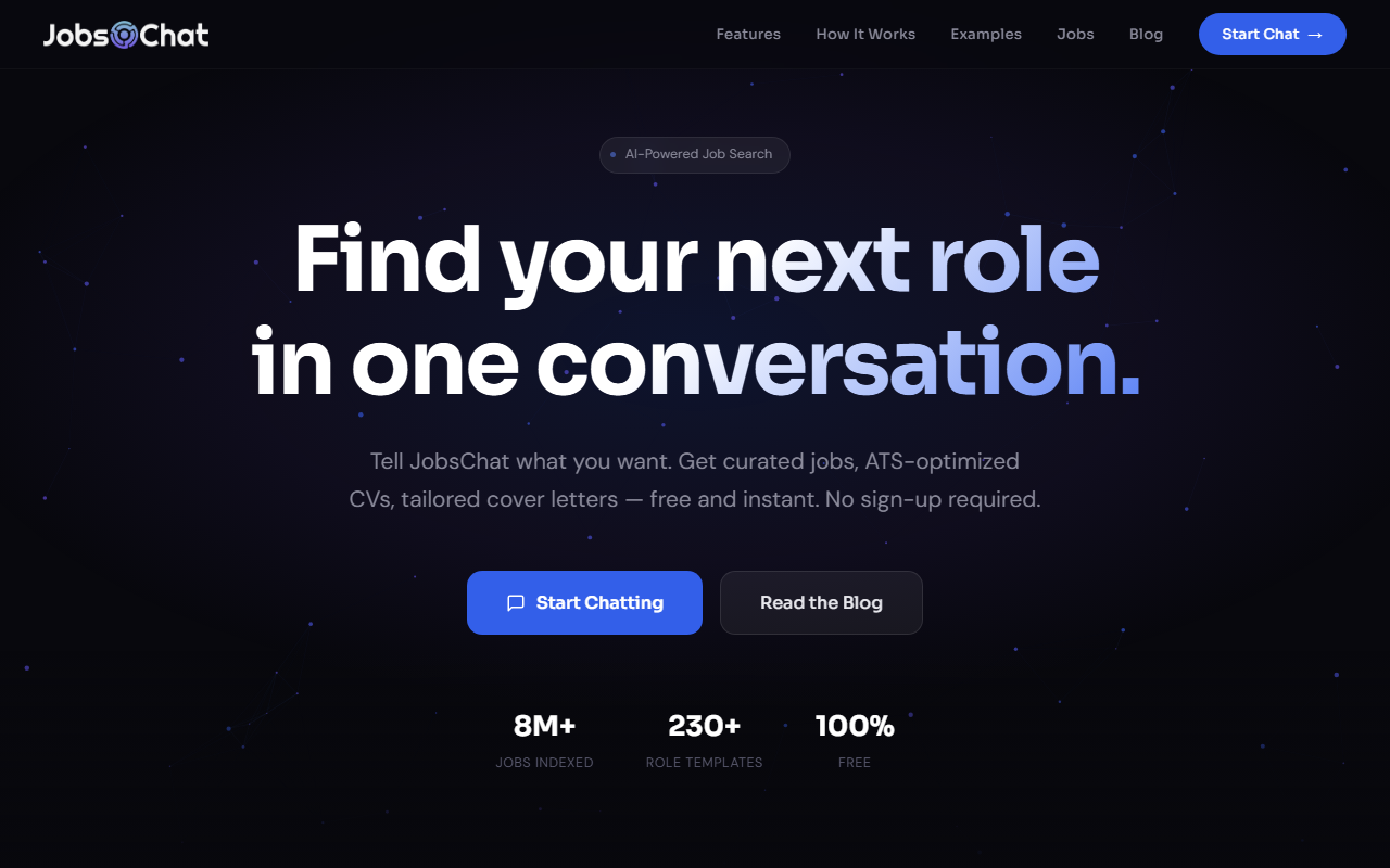JobsChat.ai screenshot