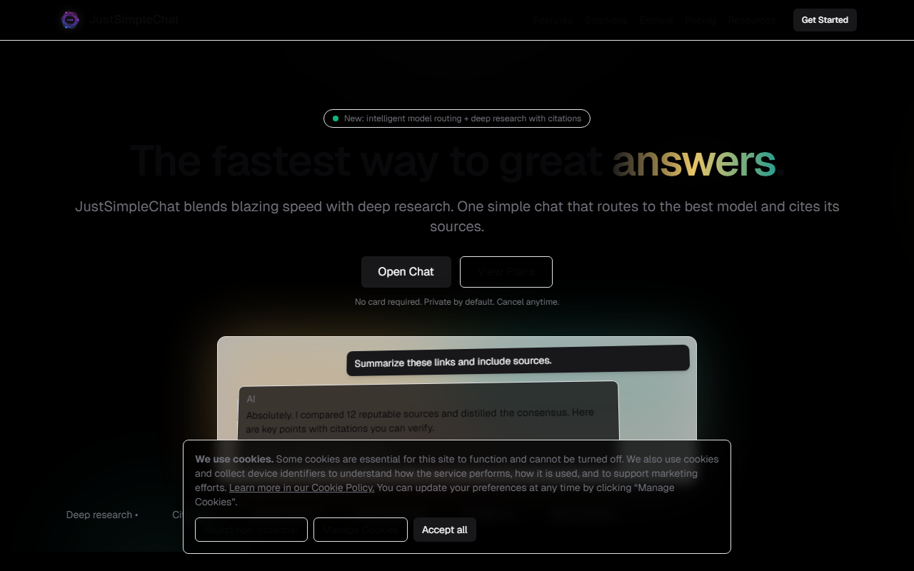 JustSimple screenshot