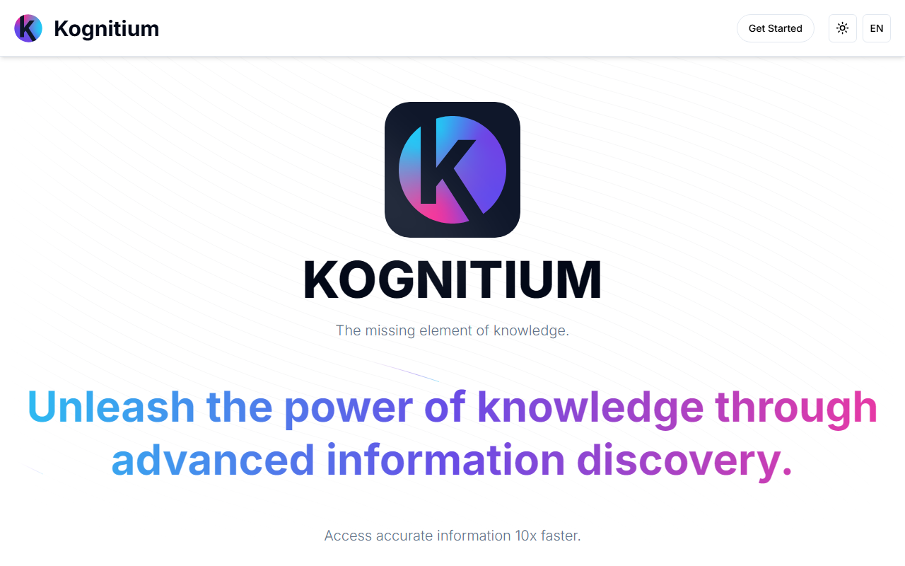 Kognitium screenshot