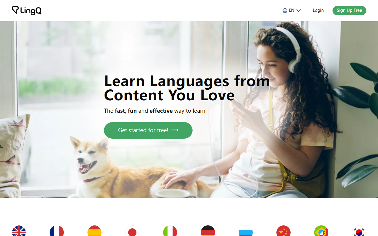 LingQ screenshot