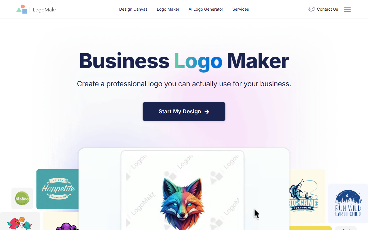 LogoMakr screenshot