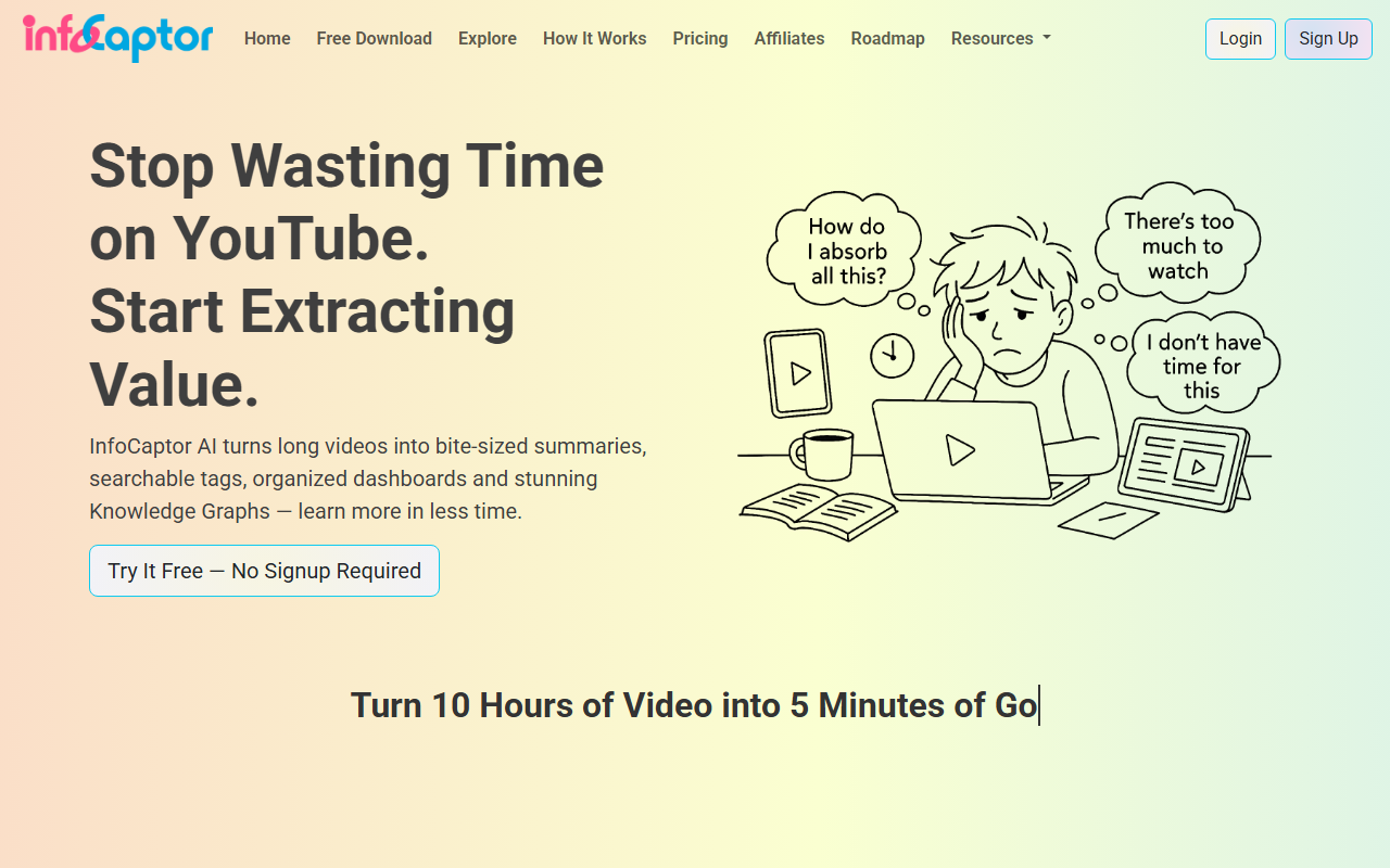 InfoCaptor screenshot