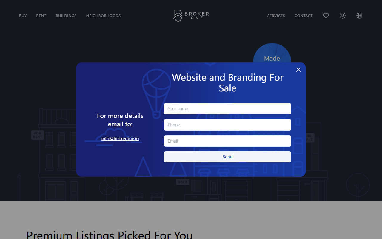 MyBrokerOne screenshot