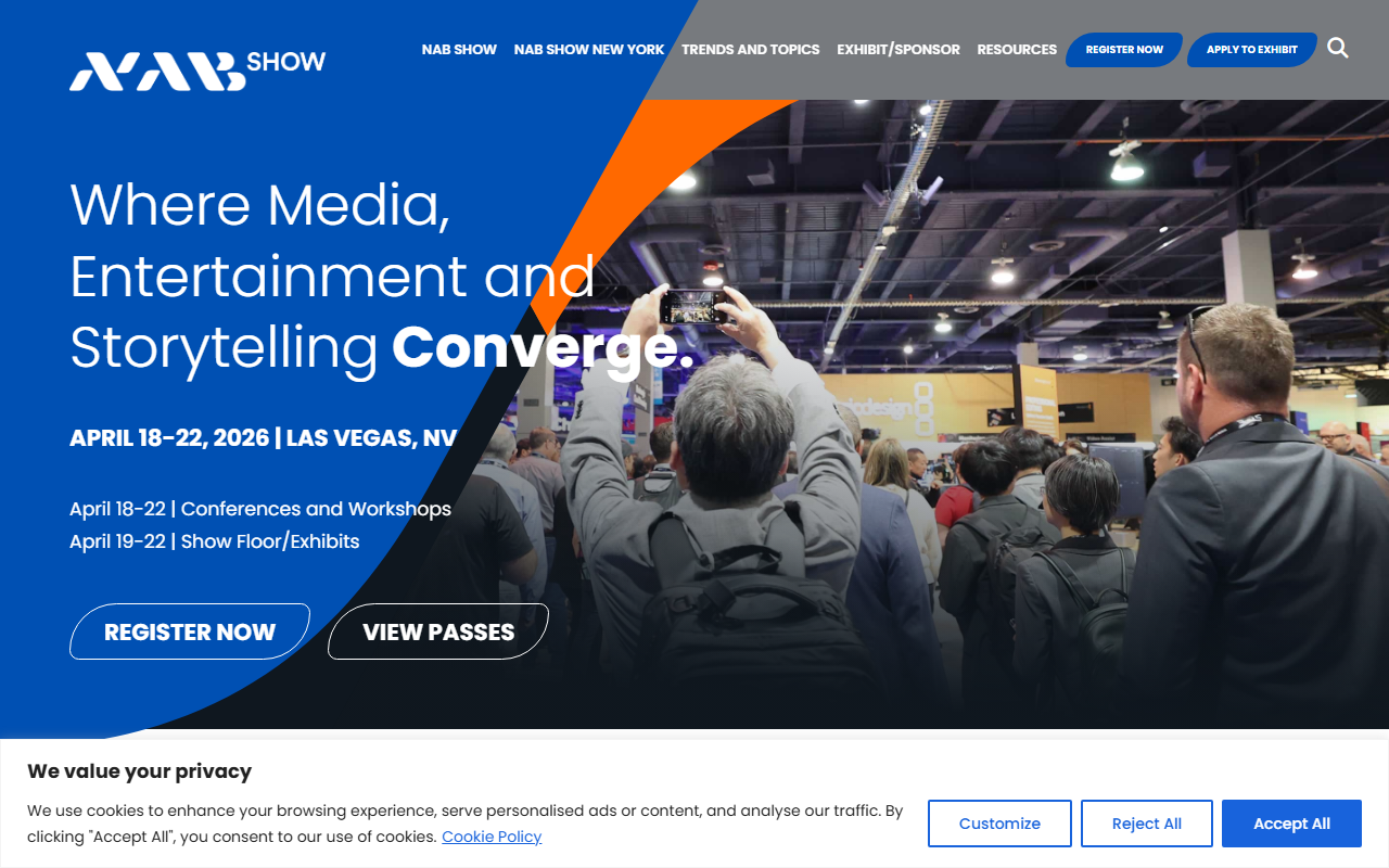 NAB Show screenshot