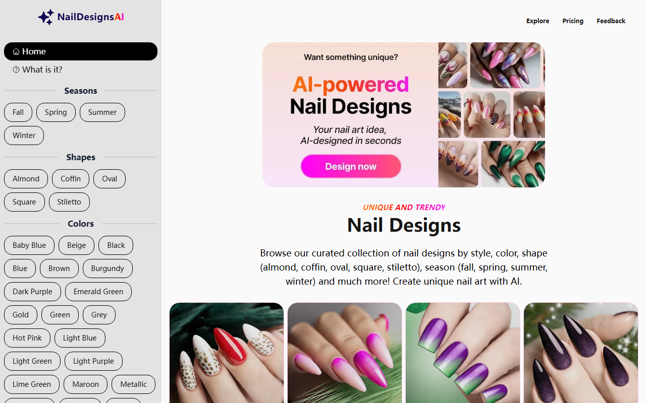 NailDesignsAI screenshot