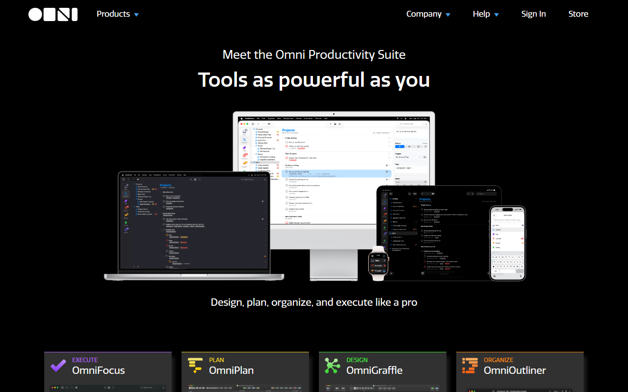 Omni Group screenshot