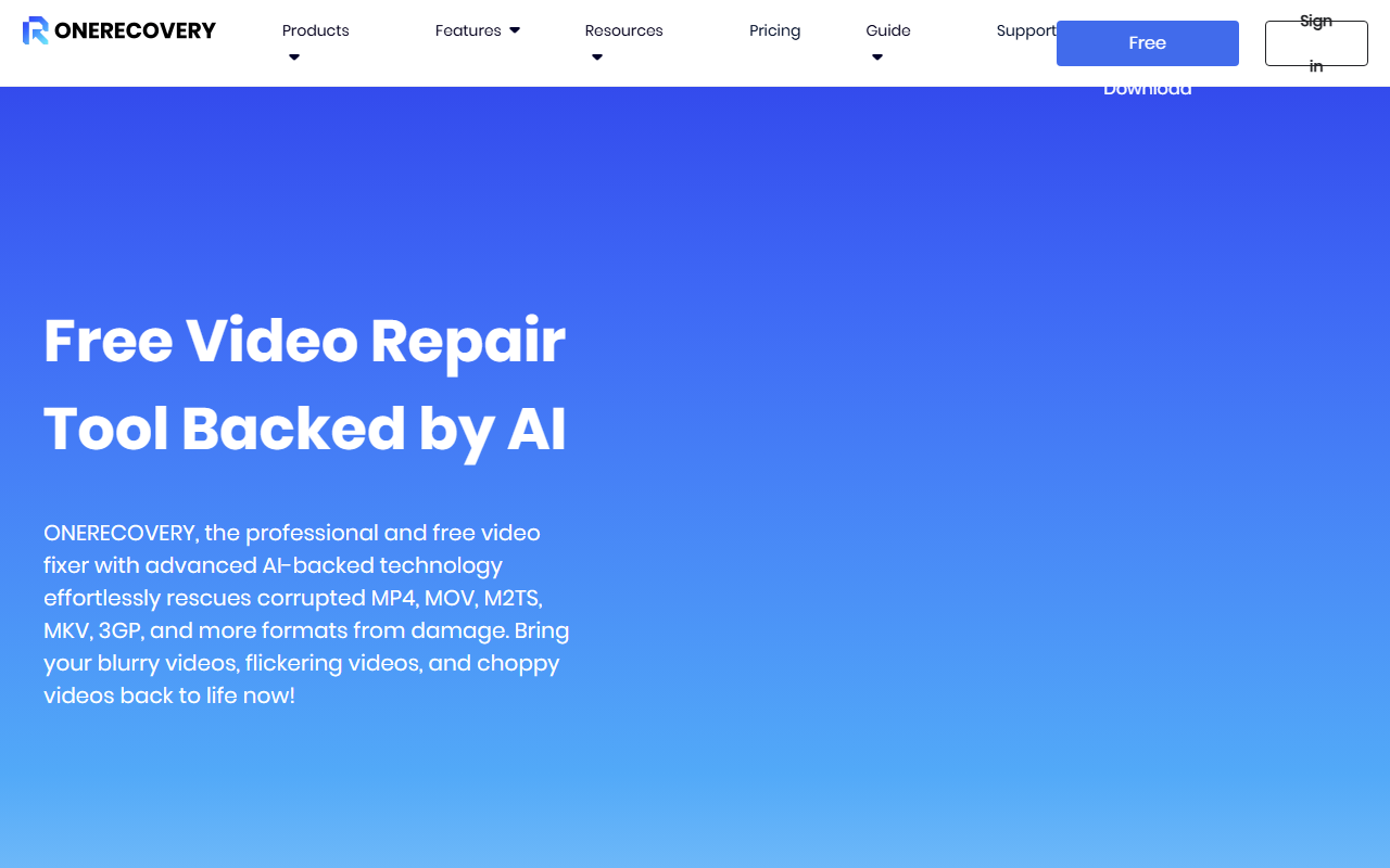 ONERECOVERY screenshot