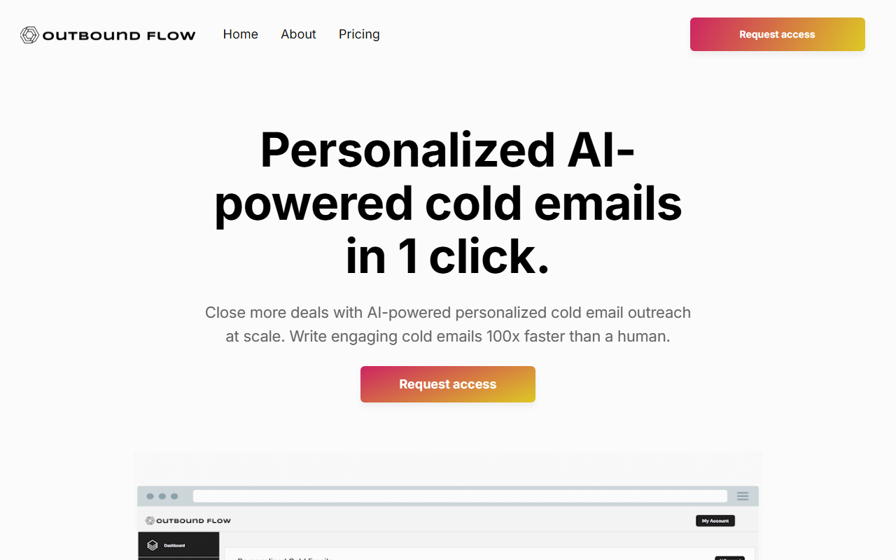OutboundFlow screenshot