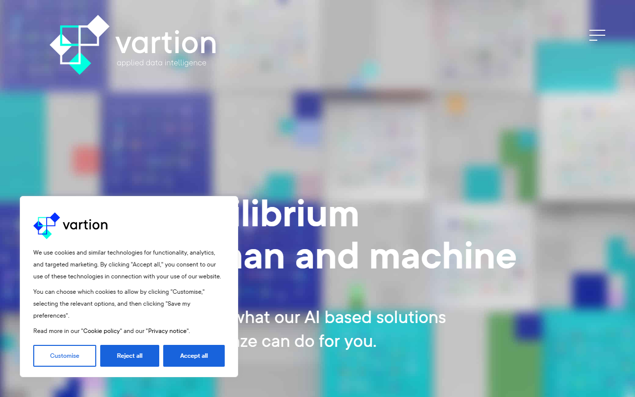 Vartion screenshot