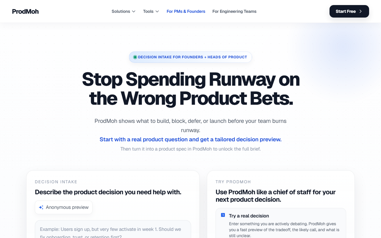 ProdMoh screenshot