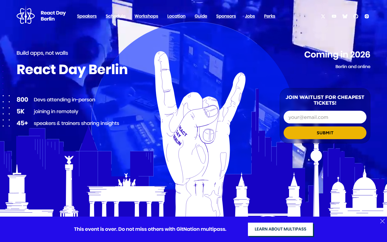 React Day Berlin screenshot