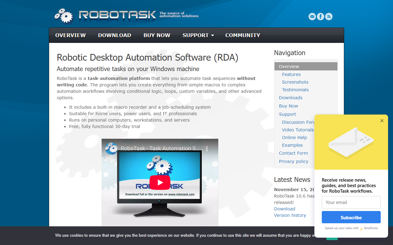 RoboTask screenshot