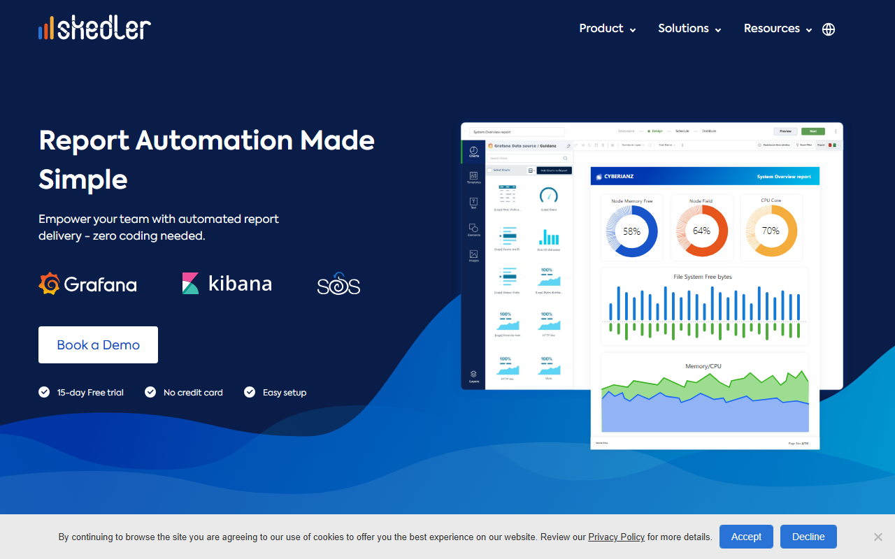 Skedler screenshot