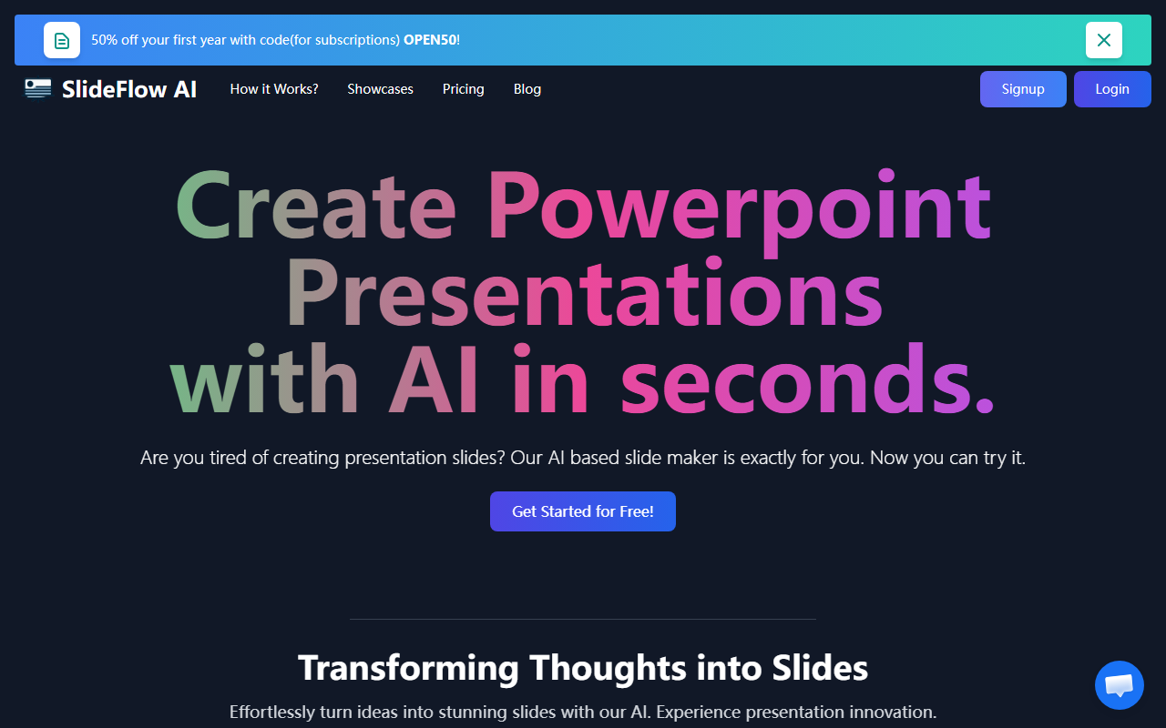 SlideFlow screenshot