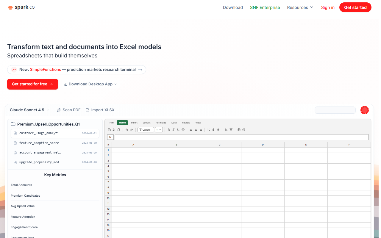 Sparkco screenshot
