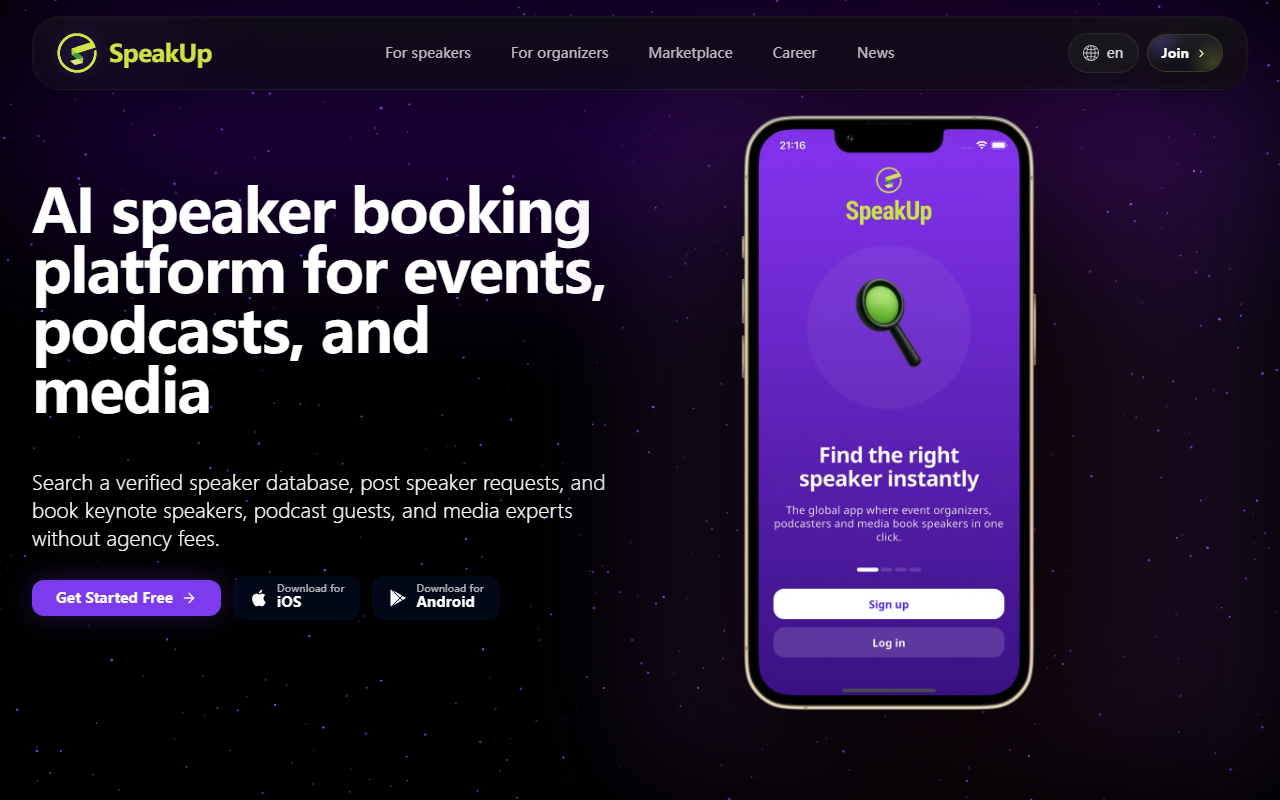 SpeakUp screenshot